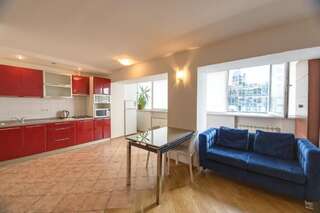 Апарт-отели Partner Guest House Киев Просторные апартаменты с открытой планировкой с видом на улицу-5