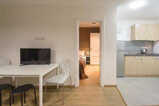 Апарт-отели Partner Guest House Киев Современные тихие апартаменты с 1 спальней на верхнем этаже-7