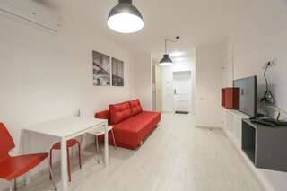 Апарт-отели Partner Guest House Киев Современные апартаменты с 1 спальней на верхнем этаже, панорамный вид-4