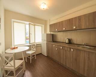 Апарт-отели Partner Guest House Киев Апартаменты с 1 комнатой, кухней и балконом-5